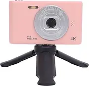 Digital Camera, 4K 50MP 8X Zoom Anti Shake Built in Mic Kids Photography Point and Shoot Cameras for Vlogging Anti Shake Compact Small Vintage Camera Portable Cameras (64GB)