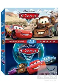 在飛比找博客來優惠-Cars 1+2 四碟限定版 (藍光BD+DVD)