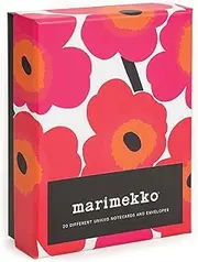 Marimekko Notes: 20 Different Unikko Notecards and Envelopes