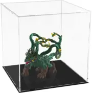 Clear Acrylic Display Case Assemble Collectibles Box Alternative Glass Case for