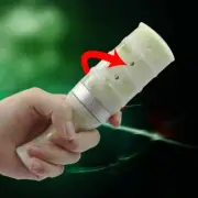 Natural Jade Stone Moxa Burner Mugwor Roll Stick Moxibustion Roller Therapy Tool