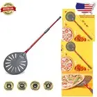 High-Quality Non-Stick 9-Inch Pizza Peel with Extendable Handle – Ideal for Ooni