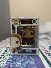 Stranger Things Max Funko Pop Vinyl #551 Signed By Sadie Sink (SWAU)