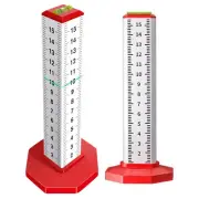 Aluminum Alloy Leveling Ruler with Clear Scale for Precise Height Positioning