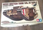 [TAMIYA]1/35 Plastic model WWI British tank Mark IV