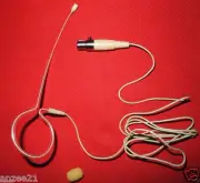 Poloere Single Headset Microphone for AKG Samson Wireless - TA3F mini 3Pin XLR
