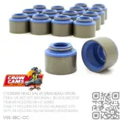 CROW CAMS VITON VALVE STEM SEALS CHEV V8 350 [HOLDEN HQ MONARO GTS/STATESMAN]