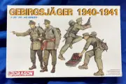 DRAGON 6345 1:35 GERMAN MILITARY TROOPS GEBIRGSJAGER NIB RARE MODEL KIT SEALED