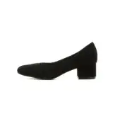 JEFFREY CAMPBELL BITSIE LOW HEELS BLACK VELVET WOMEN’S PUMP 7.5 $120