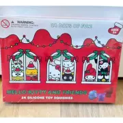 Hello Kitty and Friends Sanrio Target Advent Calendar 24 silicone Toy Squishies