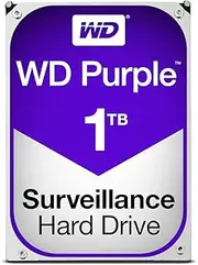 Western Digital Purple 1TB Surveillance Hard Disk Drive - 5400 RPM Class SATA 6 Gb/s 64MB Cache 3.5 Inch - WD10PURX [Old Version]
