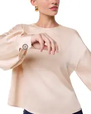 Whistles Demi Satin Blouse 8 UK/4 US