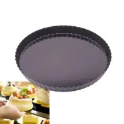 Loose Bottom Quiches Pans Nonstick Tart Pans for Pie, Mousses Cake, Dessert