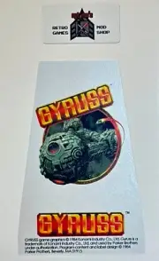 Atari 2600 Replacement Label - Parker Bros - Gyruss