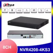 Dahua 8CH 4K 12MP NVR 1U 2SATA Lite Network Video Recorder No-PoE NVR4208-4KS3