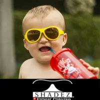 在飛比找momo購物網優惠-【SHADEZ】兒童太陽眼鏡 酷炫黃 3-7歲(台灣製造 鏡