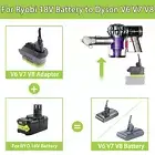 Ryobi18v Battery Convert Adaptor For Dyson V6 V7 V8 Vacuum Absolute Adapter