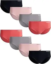 [Reebok] Women's Underwear - Stretch Performance Hipster Briefs (8 Pack)