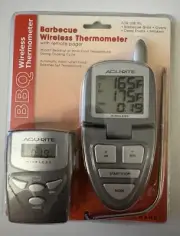 CHANEY Barbecue Wireless Thermometer W/ Remote Pager Instant Readout Auto Alarm
