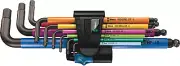 Wera 950/9 Hex-Plus Multicolor HF 1 Hex-Plus HF Black Laser Metric 1 L-Key Se...