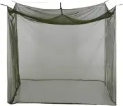 Elemental Queen Box Mosquito Net, Green