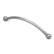 P2924-SN Satin Nickel 5"cc Arch Cabinet Handle Pulls Belwith Hickory Metropolis