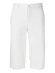 [COMME des GARCONS HOMME PLUS] 滌綸羊毛牛津短褲