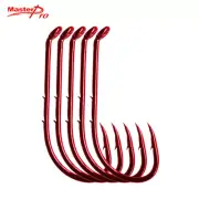 Multi Size Chemically Sharpened Bait holder RED Fishing Hooks, Special Offer