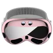 Vr Case for Apple Vision Pro - Electroplated Tpu - Pink