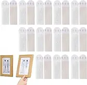 Picture Strips for Walls,Picture Frame Sticky for Wall | Heavy Duty Picture Hangers Without Nails, Removable and Traceless Wall-Mounted Hanger Strips, Nail- for Photos and Photo Frames, No