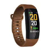 Waterproof Tft Smart Bracelet With Call / Heart / Sleep / Bp Monitoring And Sedentary Reminder