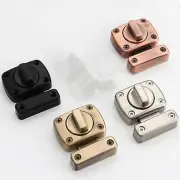 Zinc Alloy Door Lock Buckles Cast Metal Hook Right Angle Sliding Gate Lock Bolts