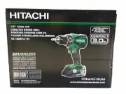 Hitachi 18V 1/2'' Variable Speed Brushless Cordless Driver Drill DV18DBFL2(S)