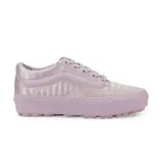 NIB VANS X OC SNOW PADDED OLD SKOOL LUG PLATFORM LILAC SNEAKER SIZE 13 $100