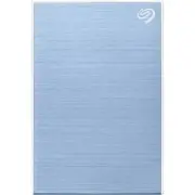 Seagate One Touch 4TB Portable External HDD - Blue with Rescue Data Recovery
