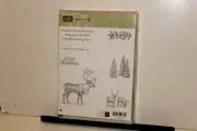 e Stampin Up Retired - Nature Sings 7 pc NUM
