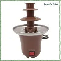 在飛比找蝦皮購物優惠-[KesotoaaTW] 帶加熱火鍋噴泉機的電動巧克力融化派