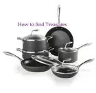 BRAND NEW TUPPERWARE CHEF SERIES COOKWARE HARD ANODISED NON STICK PANS