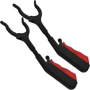 ULTECHNOVO 2PCS Lightweight Litter Picker Stick Extended Reach Trash Grabber Tool for Indoor and Outdoor Use for Elderly and Waste Collection Aid