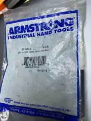 ARMSTRONG TOOLS 37-208A 1/4" DR DEEP SOCKET 8MM