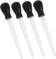 Mobestech Meat Injection Tool Set BBQ Grill Greaser Large Plastic Turkey Baster Compact Kitchen Gadget Food Condiment Baster for Even Oil Application Reduce Smoke Oil Waste