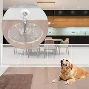 DoxCot Retractable Baby Gate Hardware - Floor Adhesive Hooks Baby Gate Accessories Mesh Dog Gate Ground Anchor Hooks to Prevent Babies and Pets from Getting Under The Gate, Adhesive or Drill Mounting