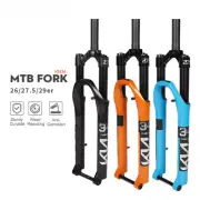 26/27.5/ 29" MTB Bicycle Suspension Air Fork Thru Axle Disc Brake Bike Fork