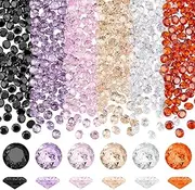 [PH PandaHall] Cubic Zirconia Stone Grade A Faceted CZ Diamante Rhinestone Gems Small Zirconia Gems Cabochons Loose Stones for Ring Earring Bracelet Nail Art DIY Jewellery Making