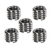 Metal 1/4 inch to 3/8 inch Tripod Thread Adapter Easy Mount Convert Screw Ada...