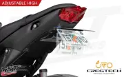MT09 Gen 3 2021+ TST Industries undertray and adjustable plate holder and lamp