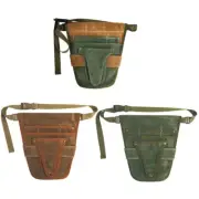 Garden Tool Belt for Women Men Waxed Canvas Tool Belt Bag Gardener Farmer Tools