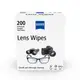 ◎相機專家◎ 全館免運 Carl Zeiss 蔡司 溼式 拭鏡紙 200入 拭鏡布 免加拭鏡液 公司貨