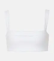 [Jade Swim] Jade Swim Coast bikini top AU 12 white