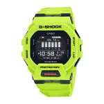 CASIO 卡西歐 G-SHOCK 藍牙萊姆綠經典方型運動系列-綠/45.9MM (GBD-200-9)